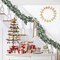 60" Snow Flocked Christmas Garland – Artificial Pine Greenery, Winter Mantel Indoor Outdoor Holiday Decor